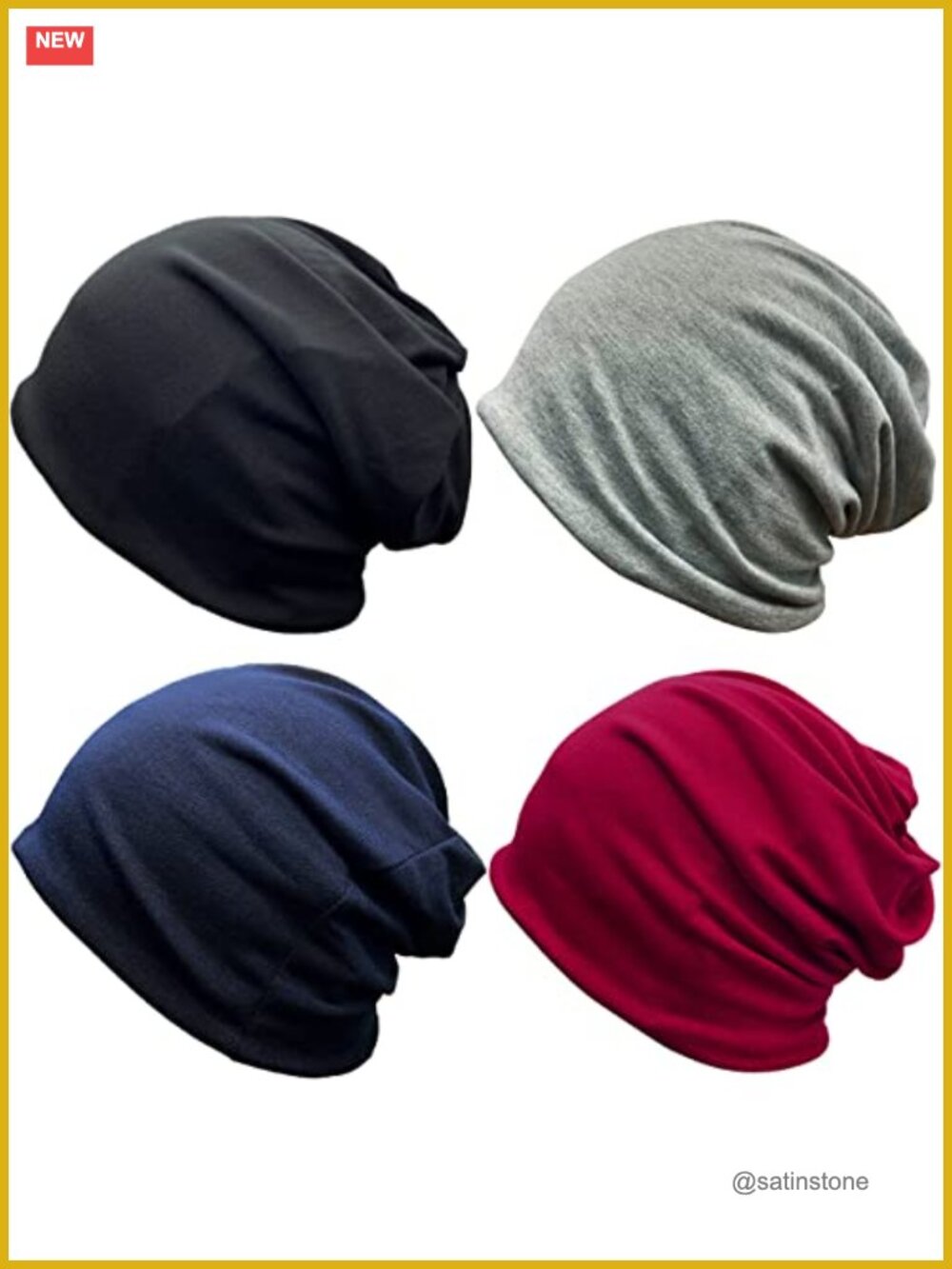 Slouchy Beanie Soft Chemo Headwear Breathable Cancer Cap